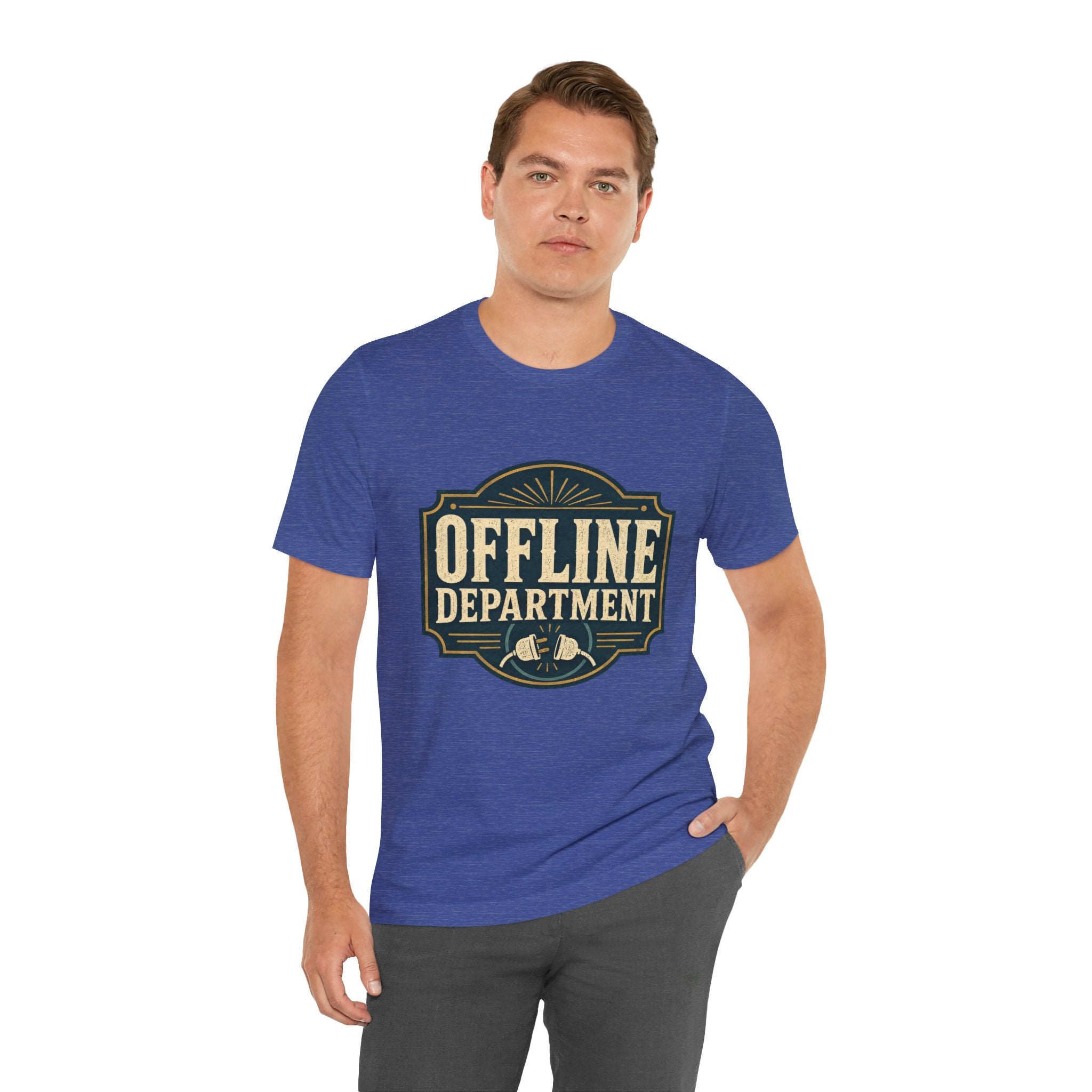 Color: Heather True Royal | Mockup 2