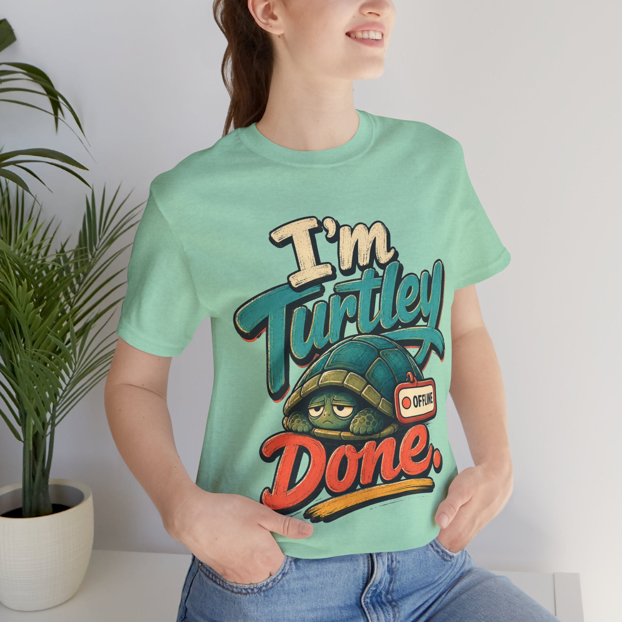 Color: Heather Mint | Mockup 3