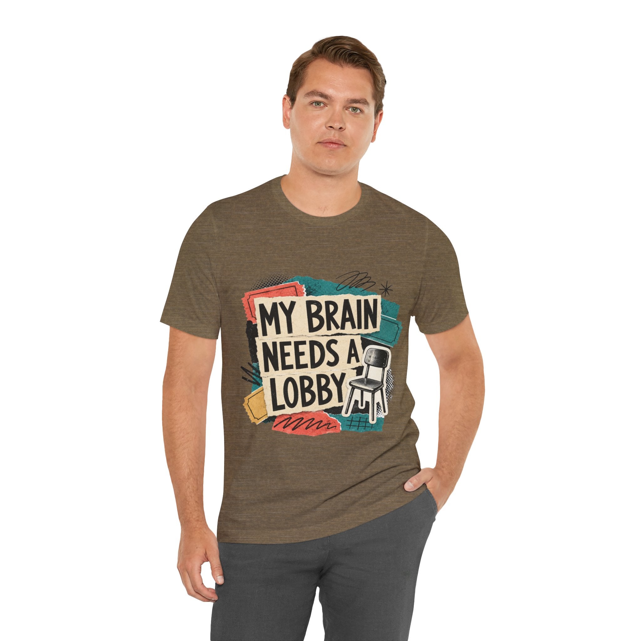 Color: Heather Olive | Mockup 2