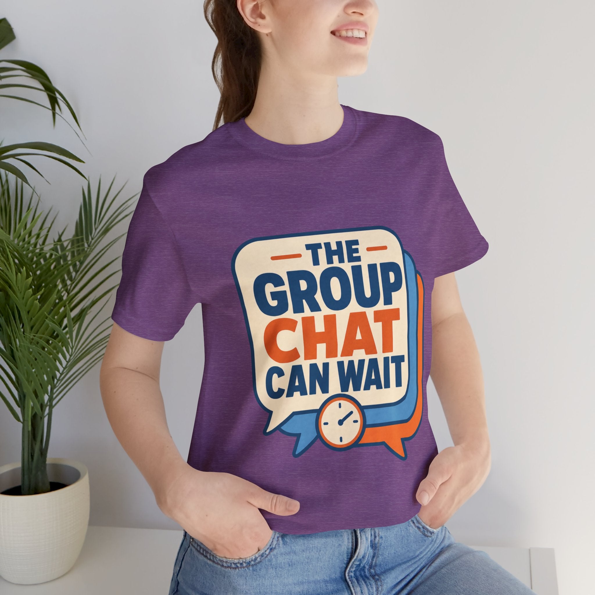 Color: Heather Team Purple | Mockup 3