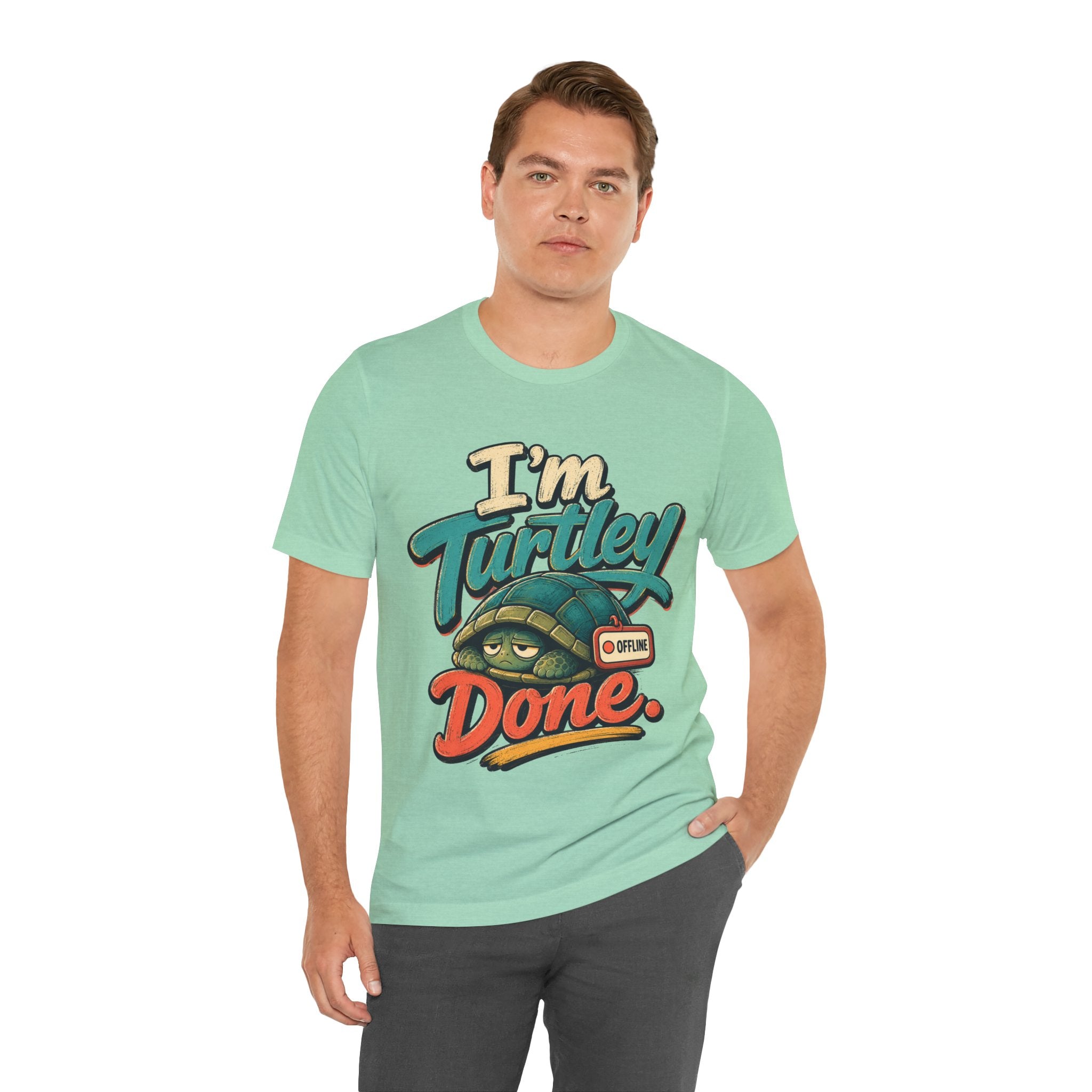 Color: Heather Mint | Mockup 2