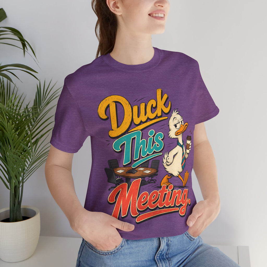 Color: Heather Team Purple | Mockup 3