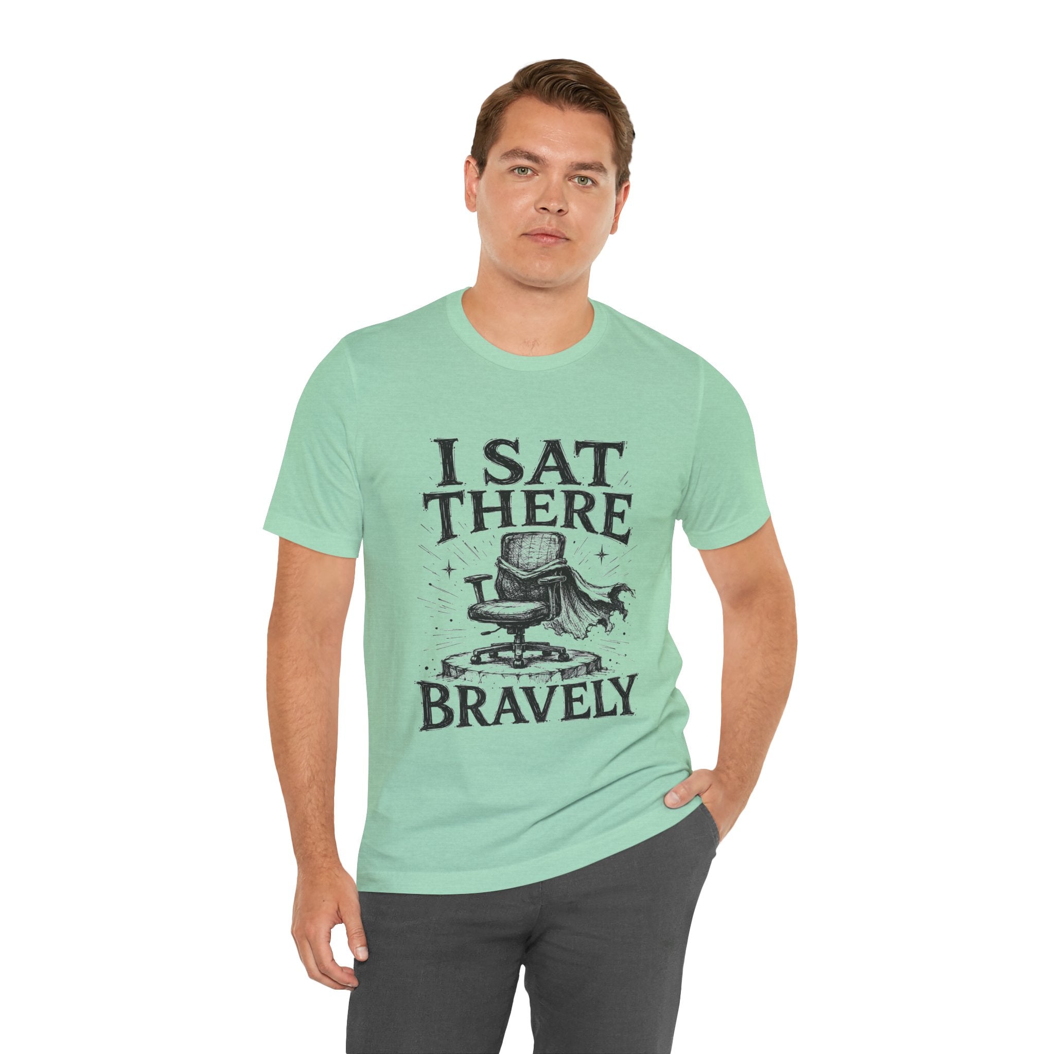 Color: Heather Mint | Mockup 2