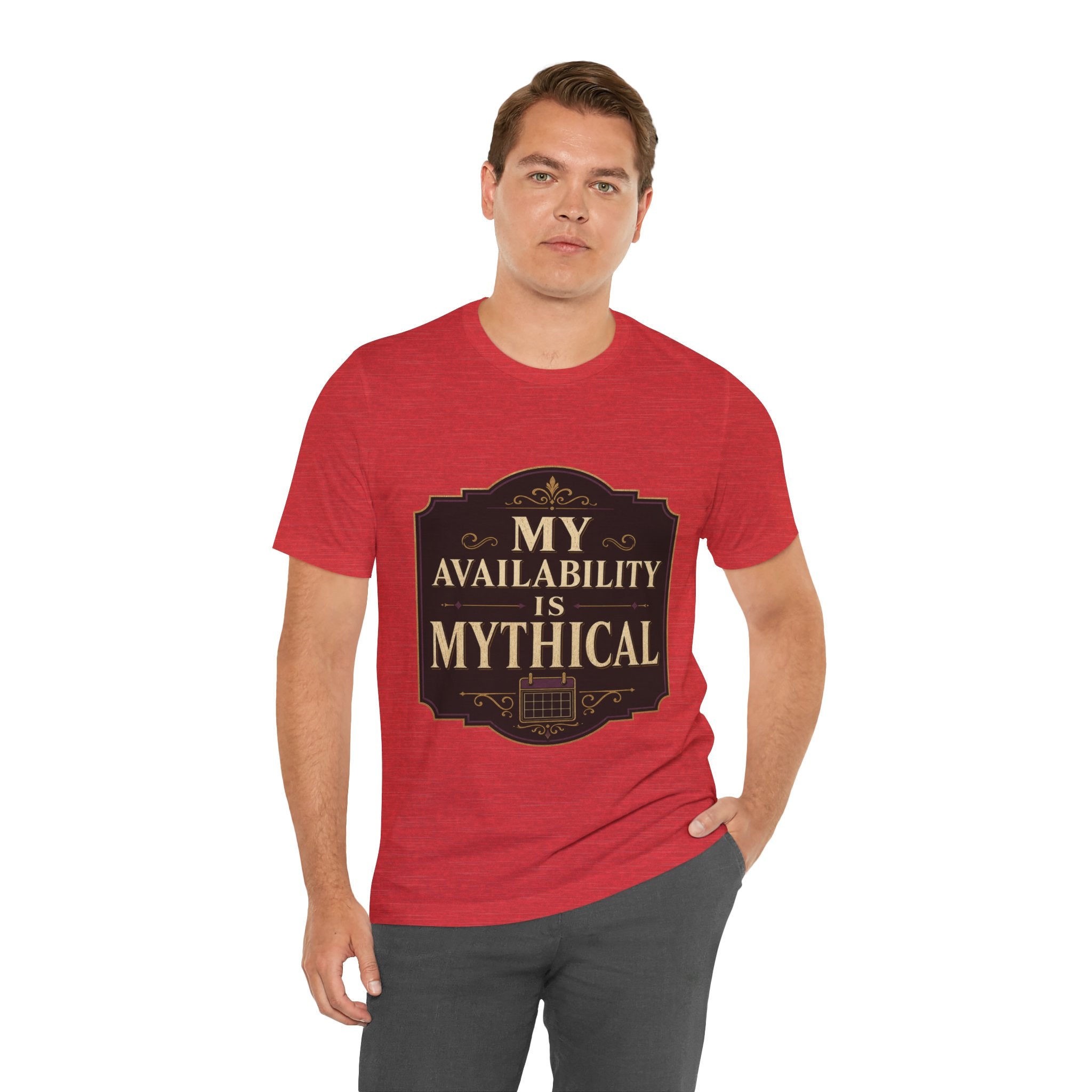 Color: Heather Red | Mockup 2